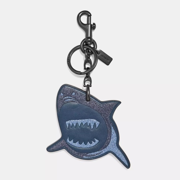 NWT Coach Sharky Bag Charm 30071 - Picture 9 of 10